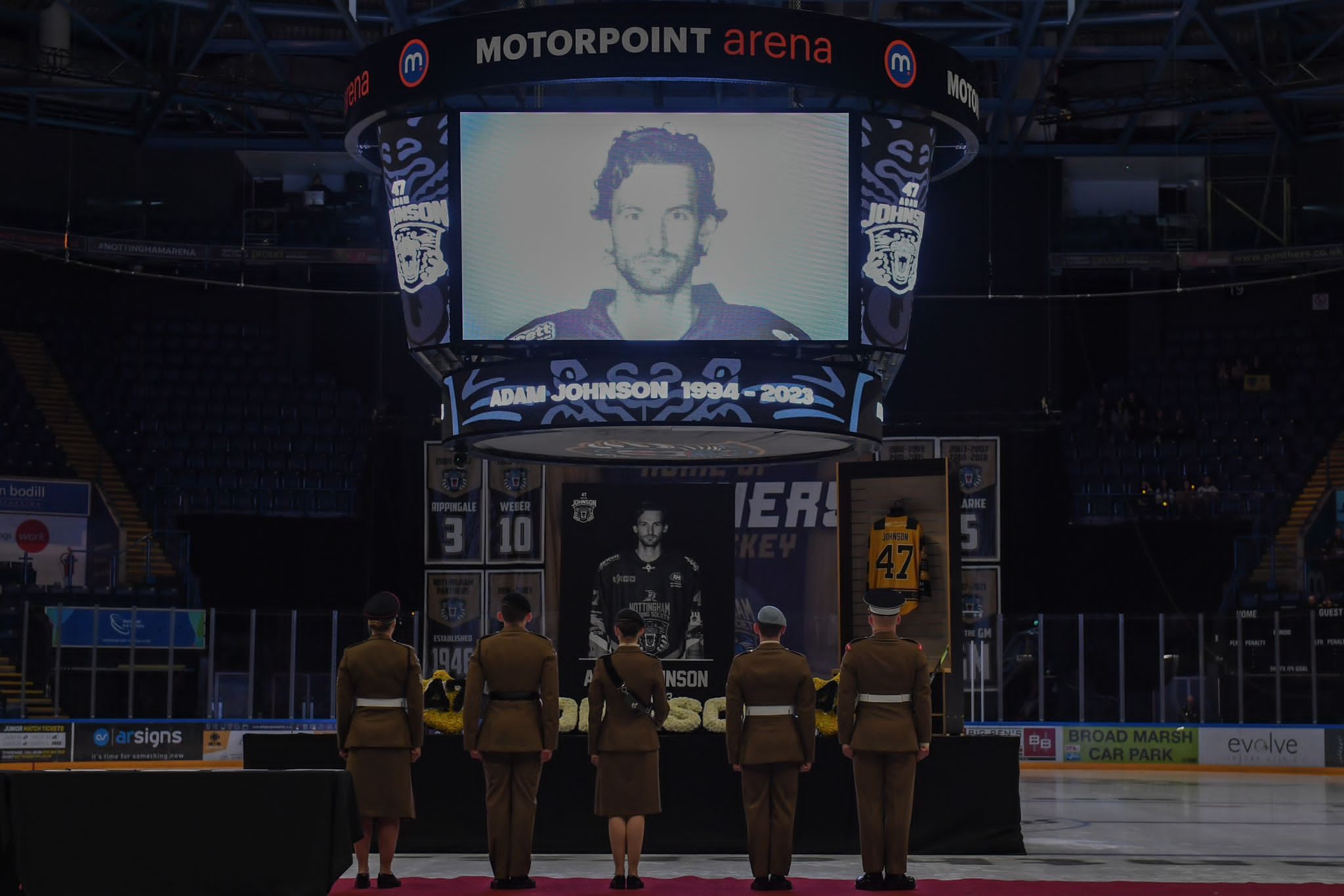 celebration-of-life-for-adam-johnson-today-nottingham-panthers